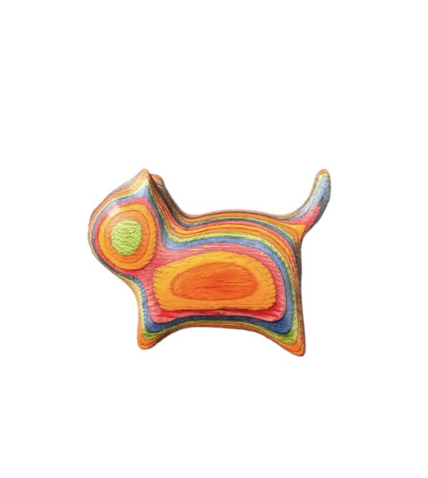 Gato Decorativo de Madera